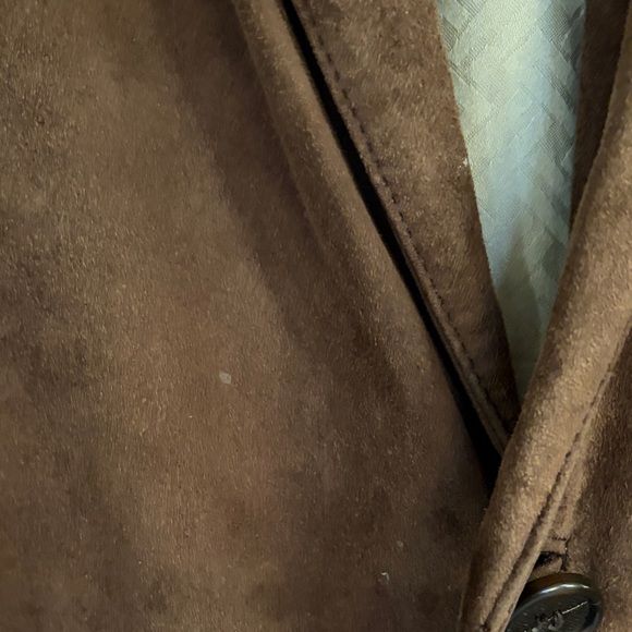 Cole Haan Goatskin Suede blazer- VTG - Picture 3 of 11